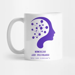 Memories Are Priceless - Support Alzheimer's Cure Design Mug
